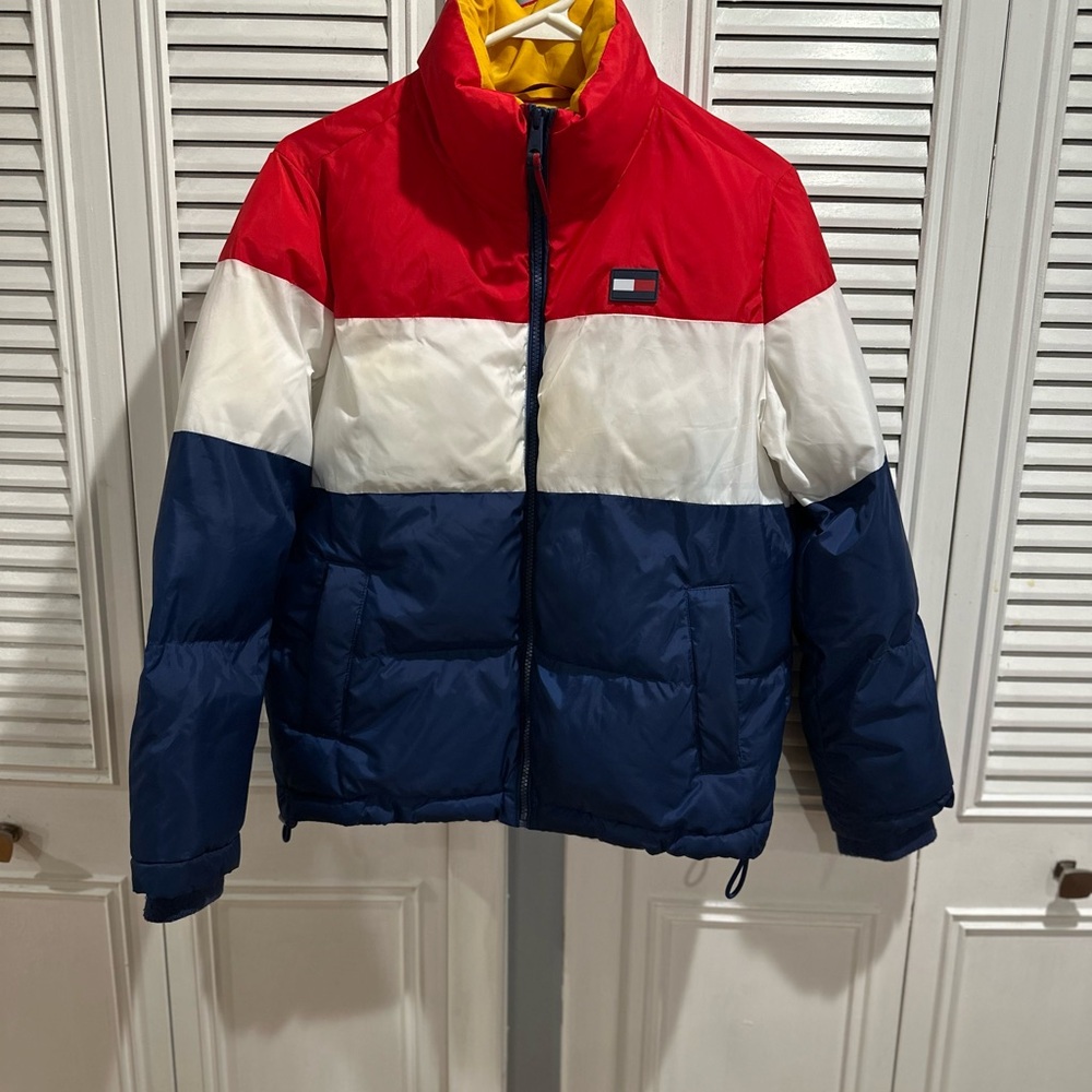 Tommy Hilfiger Denim Yellow and Blue Jacket